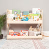 Montessori Shelf for Kids Room, Wooden Book Display 