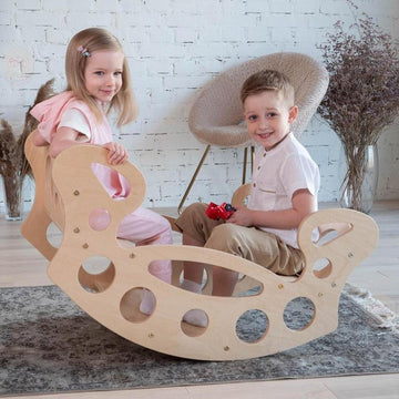 2 in 1 Toddler Rocker and Learning Table